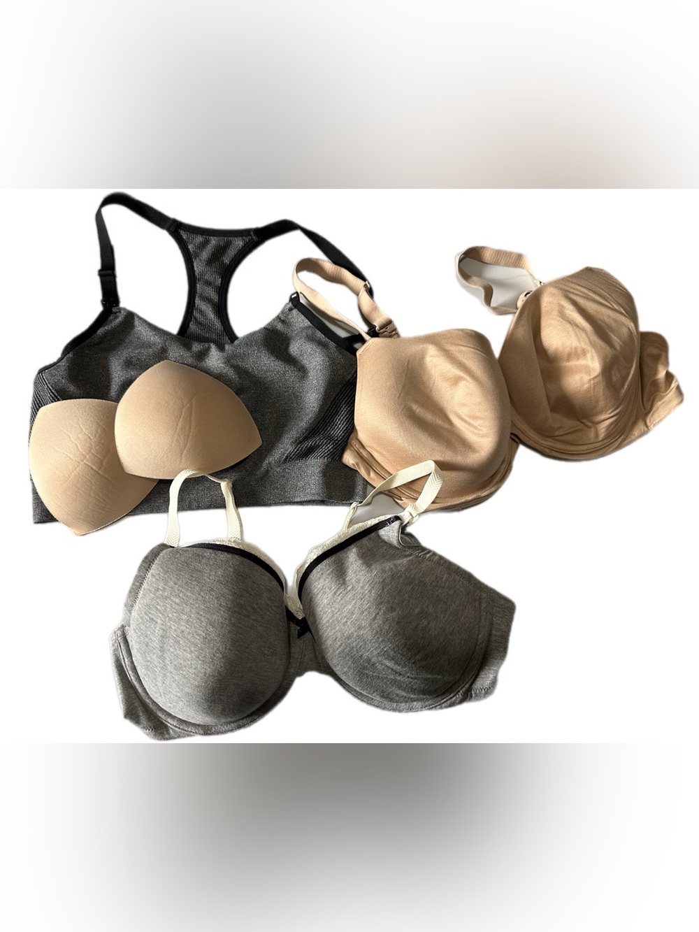 Nursing Bra Lot 3 total